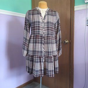 Knox Rose - Women’s Plaid Dress - Size Medium